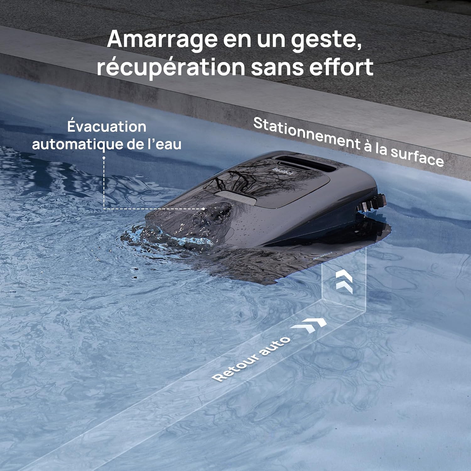 BEATBOT Robot piscine AquaSense 2 Ultra