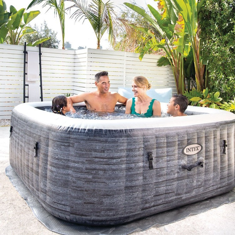 Spa Gonflable Ardoise - 6 places - Accessoires inclus