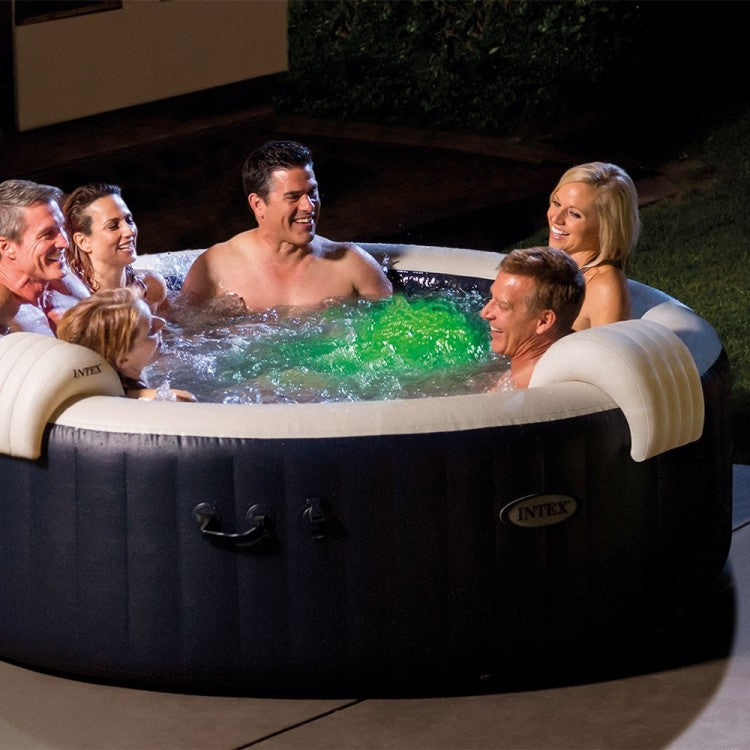 Spa Gonflable Bleu - 6 places - Accessoires inclus