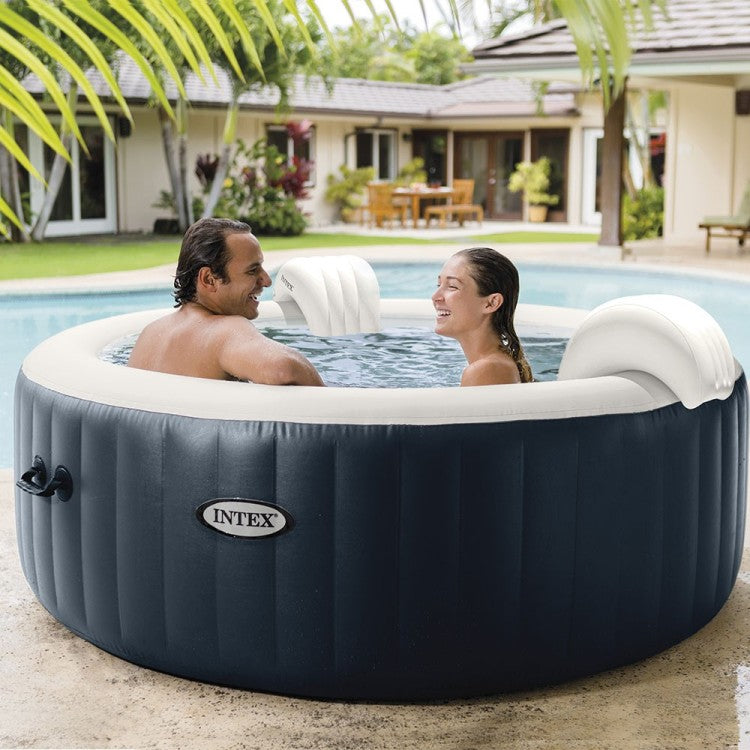 Spa Gonflable Bleu  - 4 places - Accessoires inclus