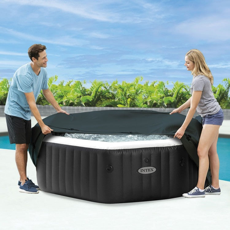 Spa Gonflable Bleu - 6 places - Accessoires inclus